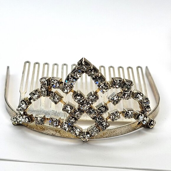Girls Teens Kids Tiara and Hair Clips Crystal Hair Accessories - Set of 3 - Picture 8 of 16